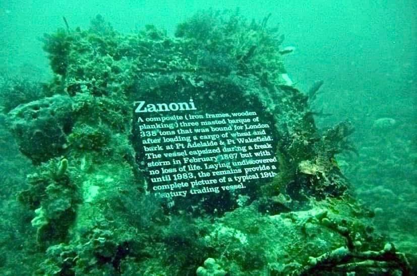 A simmer storm claims a sailing ship.The 3 masted barque Zanoni loaded with 4025 bags of wheat left Pt Wakefield #OTD 11 Feb 1867 and soon hit a fierce squall and sank. No lives lost. The wreck was only found in 1983. Permit for diving required. Relics at Ardrossan Museum.