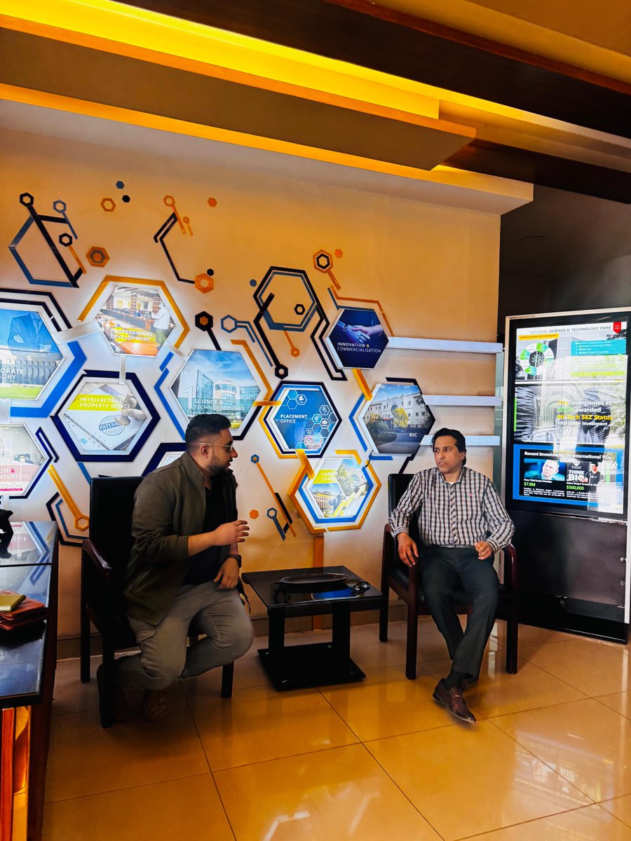 JKDhakki's tweet photo. Thriving Innovation at NSTP - NUST 
Exceptional incubation experience at NSTP! Top-notch facilities, valuable collaborations &amp; networking.
Strategic partnership between JKD PAKISTAN &amp; ELAJGHAR, opening doors to new possibilities!
Kudos to NSTP team for innovation &amp; growth https://t.co/2Kt4JAiq9f