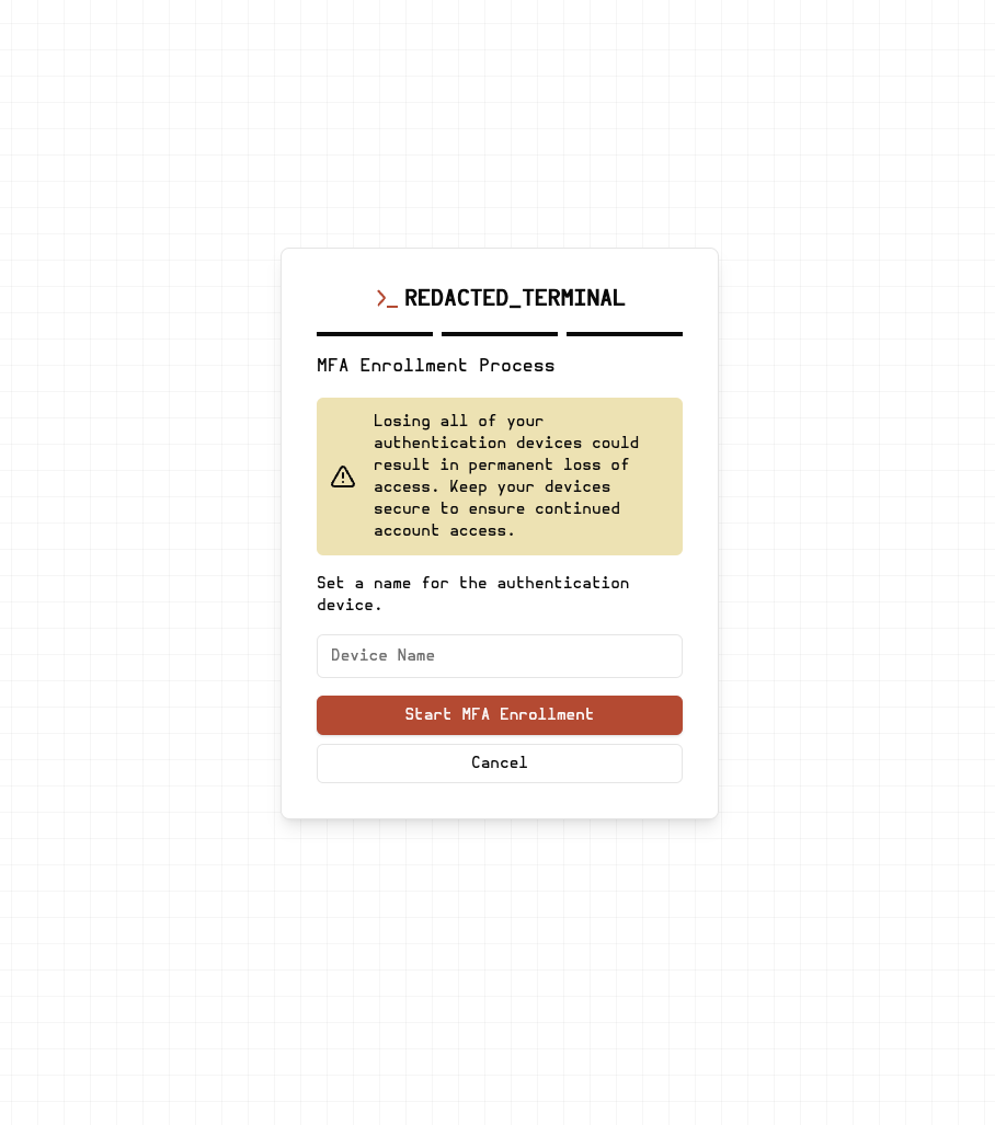 rndterminal's tweet photo. MFA is now available on https://t.co/kTaIm0cgOF, add MFA today to add an extra layer of security to your account.

MFA enrollment: https://t.co/FePMMUUWtD https://t.co/DMl5tbOKvz