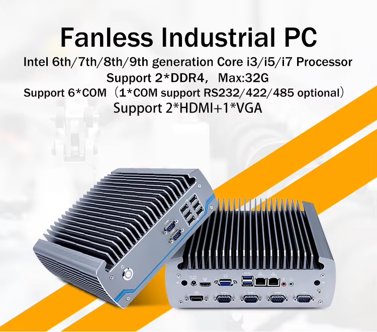 inctelpc's tweet photo. 🚀 Meet the 8th Gen Industrial Computer!
💻 Fanless design, Intel Core i3/i5/i7
💾 32GB DDR4, 1 x M.2, optional 2 x HDD
🔌 6 x COM, 2 x HDMI
🔧 Versatile mounting: desktop, embedded, wall
Built for durability &amp; performance! ⚙️
#IndustrialPC #FanlessDesign #Intel8thGen https://t.co/foOg447xF6