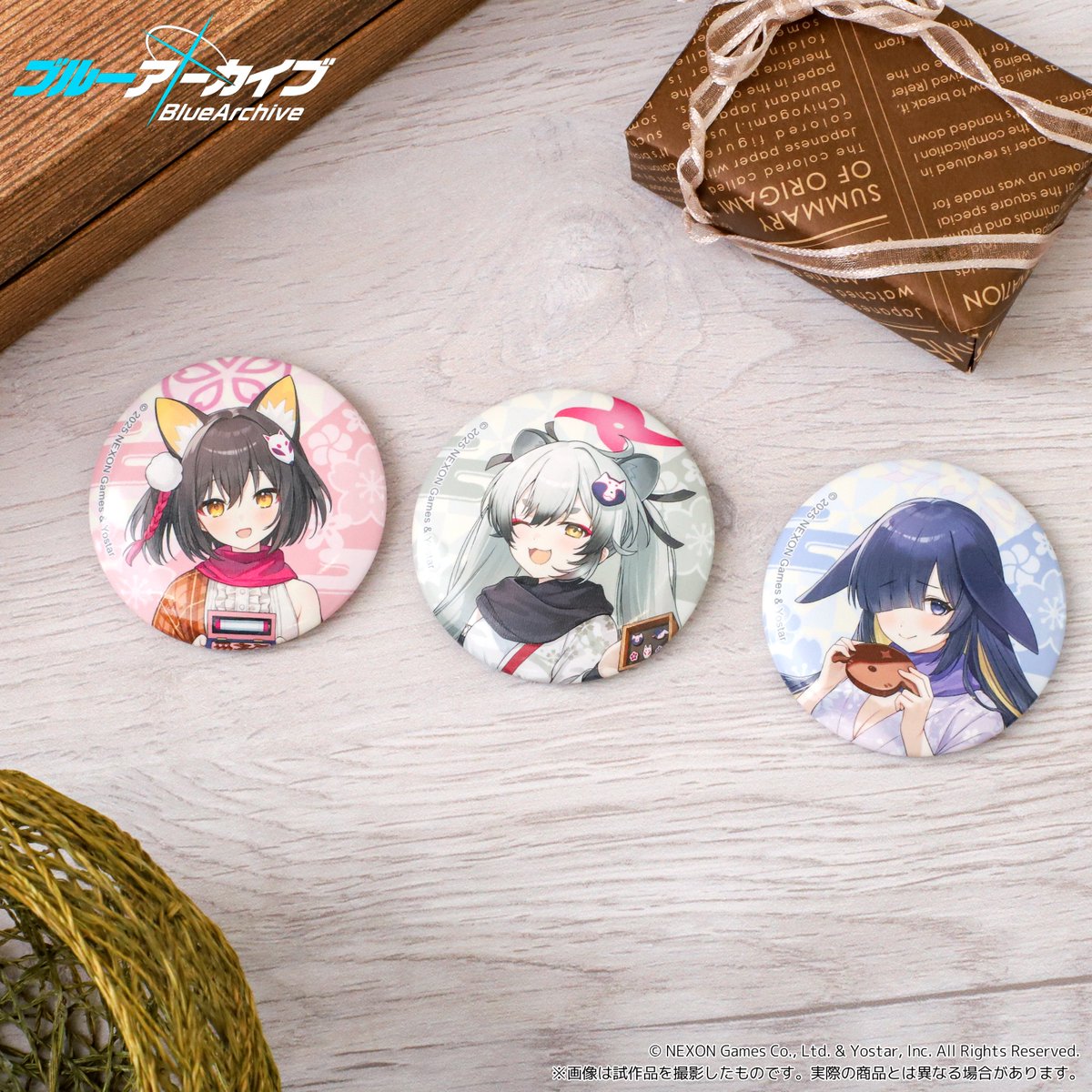 ブルーアーカイブ ブルアカ アトレ　コラボ　ユウカ　缶バッジ　17点 ブルーアーカイブ ブルアカ アトレ コラボ ユウカ 缶バッジ 17点