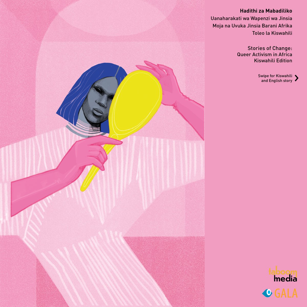 🌟 Spotlight Story 🌟
Raha Sumu / Toxic Pleasure by @richeniki  🎨 Dustin August

Discover "Stories of Change: Queer Activism in Africa"—a powerful anthology in Kiswahili &amp; English.

📖 Read here: taboommedia.com/2024/10/29/tab…

#QueerStories #QueerActivism #QueerAfrica