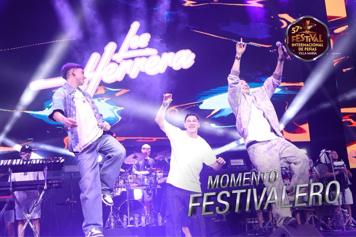 📸 Los Herrera invitaron al Chino Herrera, integrante de Q'Lokura y nos regalaron un hermoso momento 
#VillaMaria2025