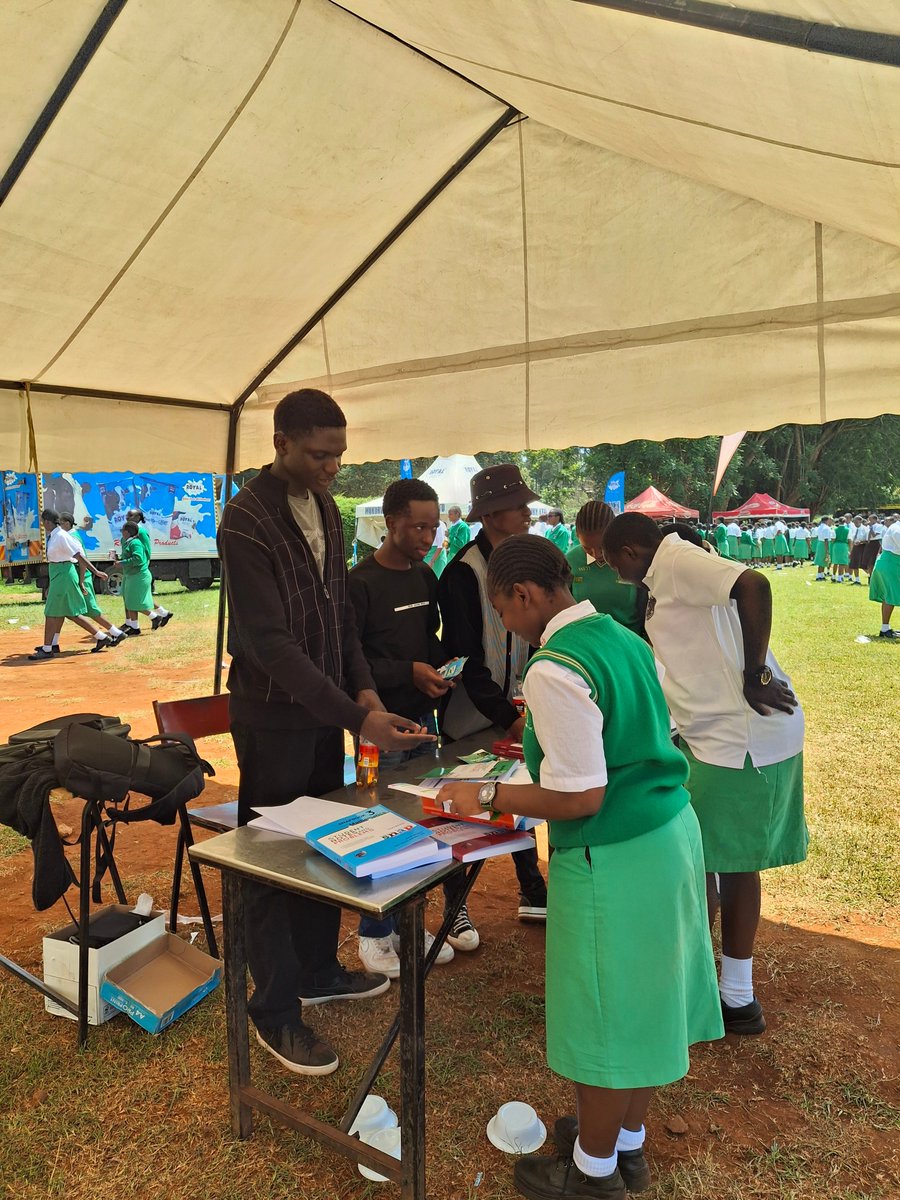 snapmathematics's tweet image. Inspiring day at Bishop Gatimu Gandu Girls Math Contest! Students from various schools celebrated math magic 🎉 as we showcased our innovative books 🤩📚. Congrats to the top performers 🏆—keep shining! ✨ #GirlsInSTEM #MathContest