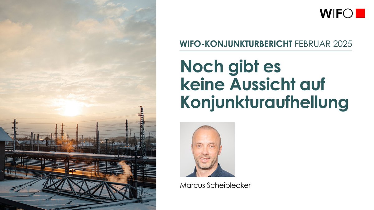 WIFO (@wifoat) on Twitter photo #WIFO-Konjunkturbericht: Die Wirtschaftslage bleibt sowohl in Österreich als auch im Euro-Raum insgesamt herausfordernd. Ein baldiger Aufschwung ist nicht zu erwarten. <a href="/Marcus_gateway/">Marcus Scheiblecker</a> buff.ly/42IWwJk #WIFO-Konjunkturbericht: Die Wirtschaftslage bleibt sowohl in Österreich als auch im Euro-Raum insgesamt herausfordernd. Ein baldiger Aufschwung ist nicht zu erwarten. <a href="/Marcus_gateway/">Marcus Scheiblecker</a> buff.ly/42IWwJk