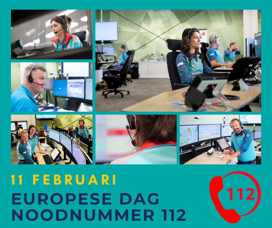 Vandaag is de Europese Dag van 112. Op deze speciale dag willen we al onze collega’s bedanken die werken op de meldkamers ambulancezorg in Den Bosch en Bergen op Zoom. Want door hun onvermoeibare inzet en toewijding voor de patiënt redden zij dagelijks levens!
