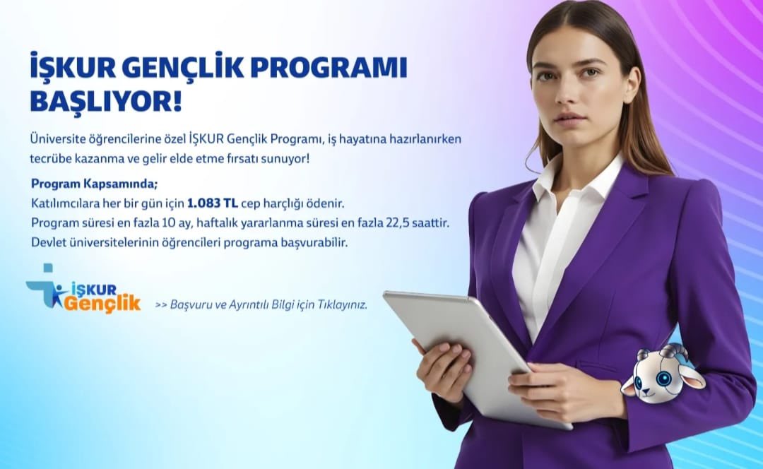 genclik.iskur.gov.tr Adresinden detaylı bilgiye ulaşabilirsiniz.
