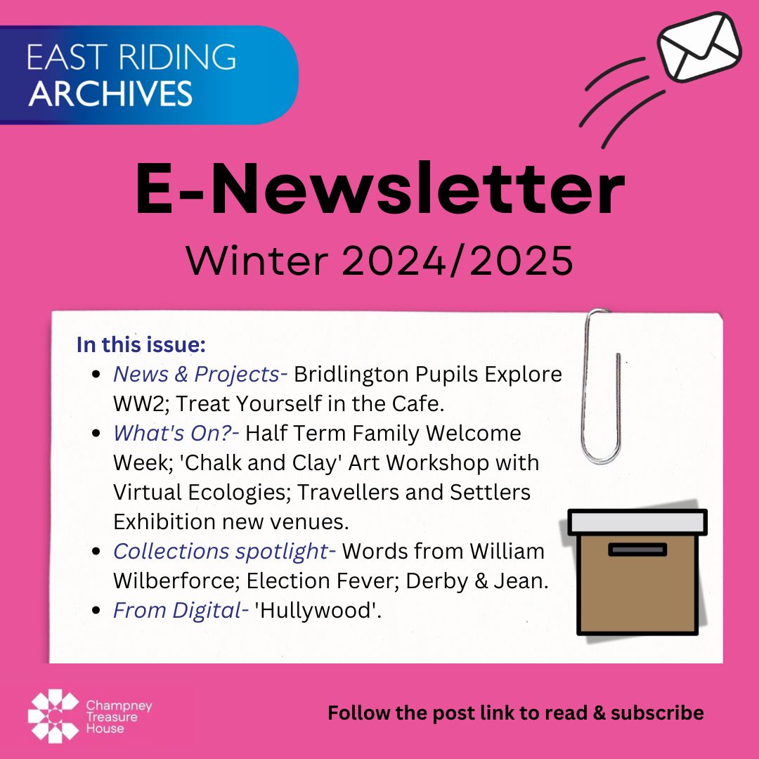 📩 Our Winter 2024/25 newsletter has been published, and is full of interesting stories from the collections. We also have some exciting events coming up at the Champney Treasure House. Read the newsletter for more: orlo.uk/5N4Nz