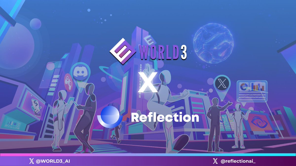 Defi_Eagle's tweet image. 🦾 @WORLD3_AI partners with @ReflectionAI_ to drive the evolution of on-chain decentralized intelligence.

🪞 #ReflectionAI introduces a groundbreaking decentralized platform for AI model collaboration and trading, ushering in a new era for Web3 ecosystems.

With an innovative…