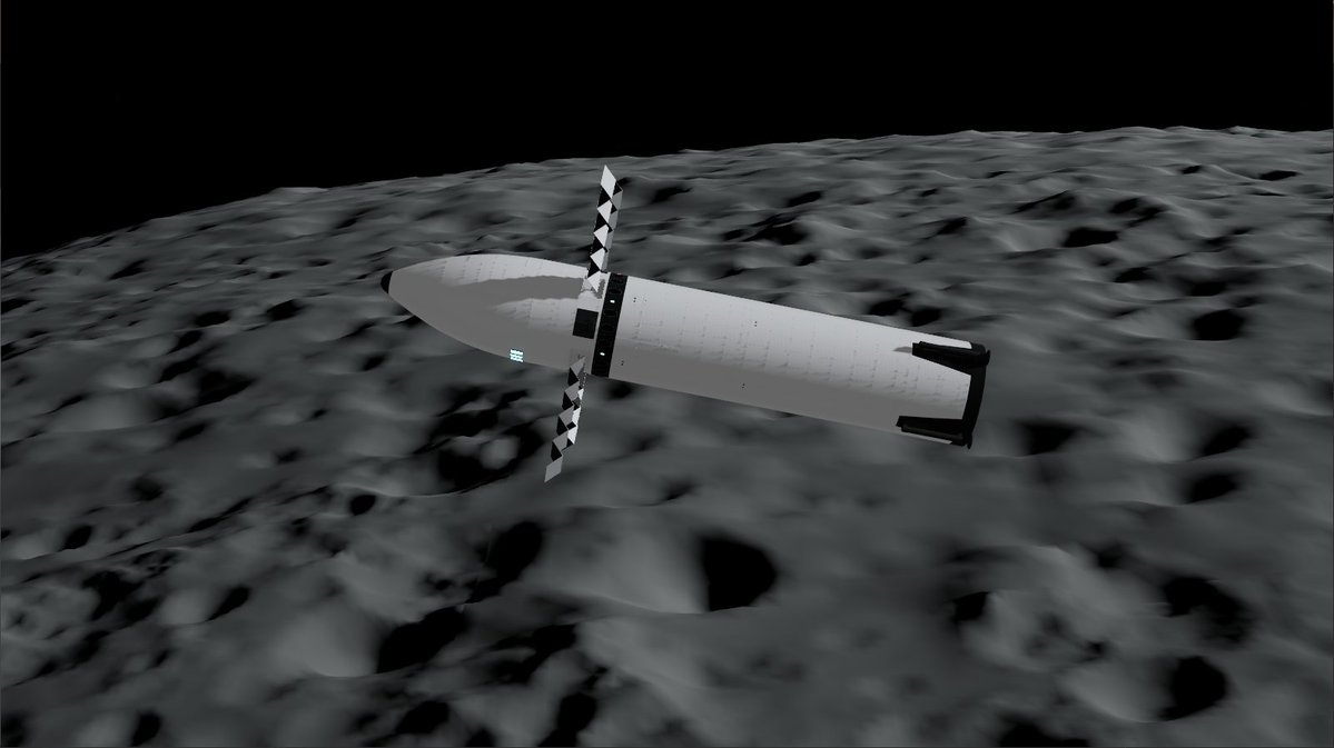 OLA_OLN_OAM's tweet photo. Start landing on the moon 🌓
#SpaceX #starship #StarshipHLS #JunoNewOrigins https://t.co/FJhcQzzxH2