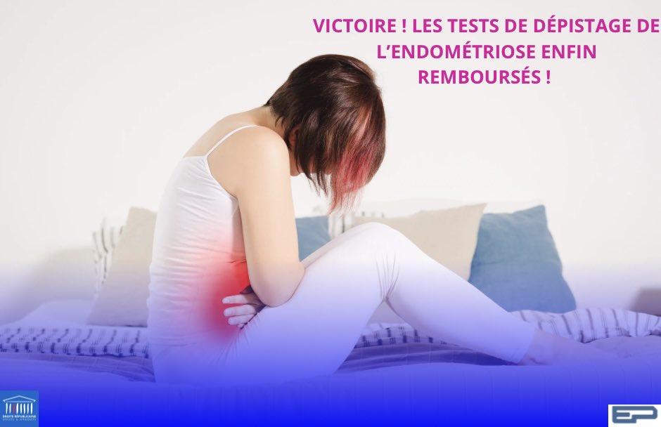 EricPAUGET1's tweet photo. Victoire ! 🏆

Après 3 ans de combats et de mobilisation avec ma collègue @VeroLouwagie, les tests salivaires de détection de l’endométriose seront enfin remboursés 🎀

Notre lutte contre l'endométriose fait avancer la recherche et la prévention mais nous pourrions aller plus loin en créant une consultation de sensibilisation des jeunes filles comme je l'avais prévu dans ma proposition de loi de 2021.

C’est un petit pas dans le traitement de cette maladie, mais un grand pas pour le dépistage 💉🩸 de l’endométriose qui touche, aujourd’hui, 1 femme sur 10. 

De tout coeur avec vous mesdames,  mesdemoiselles, pour lever l'omerta sur l’endométriose.  

Ensemble, le combat de la santé, des familles et de la femme continu ❗️

#Endometriose #Endotest 
#Endofrance #santé