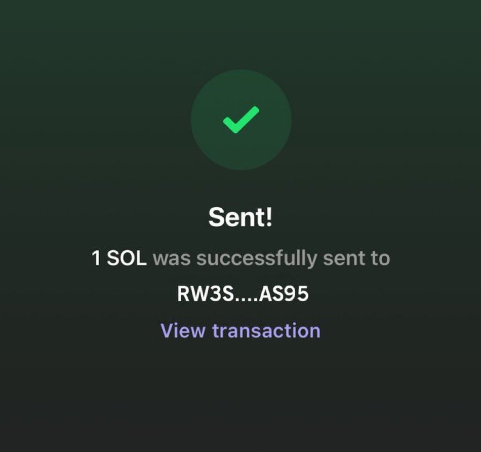 Altpaycash's tweet image. Sending 1 $SOL every hour

24 people will get 1 SOL each every hour today

Follow, RT &amp;amp; drop your $SOL address.      

Make sure to follow @Altpaycash 

Do you have your notifications on? 🔔
#Crypto #Bitcoin #Ethereum #eth