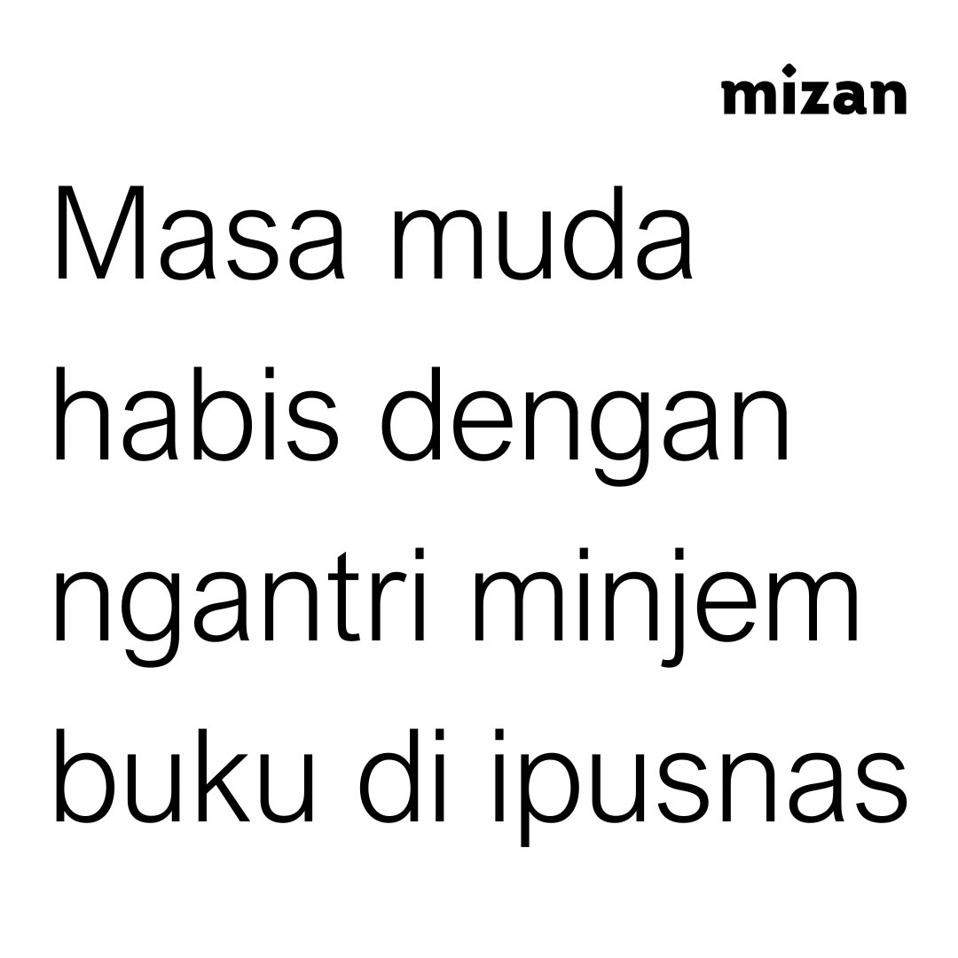 Penerbit Mizan Pustaka tweet media