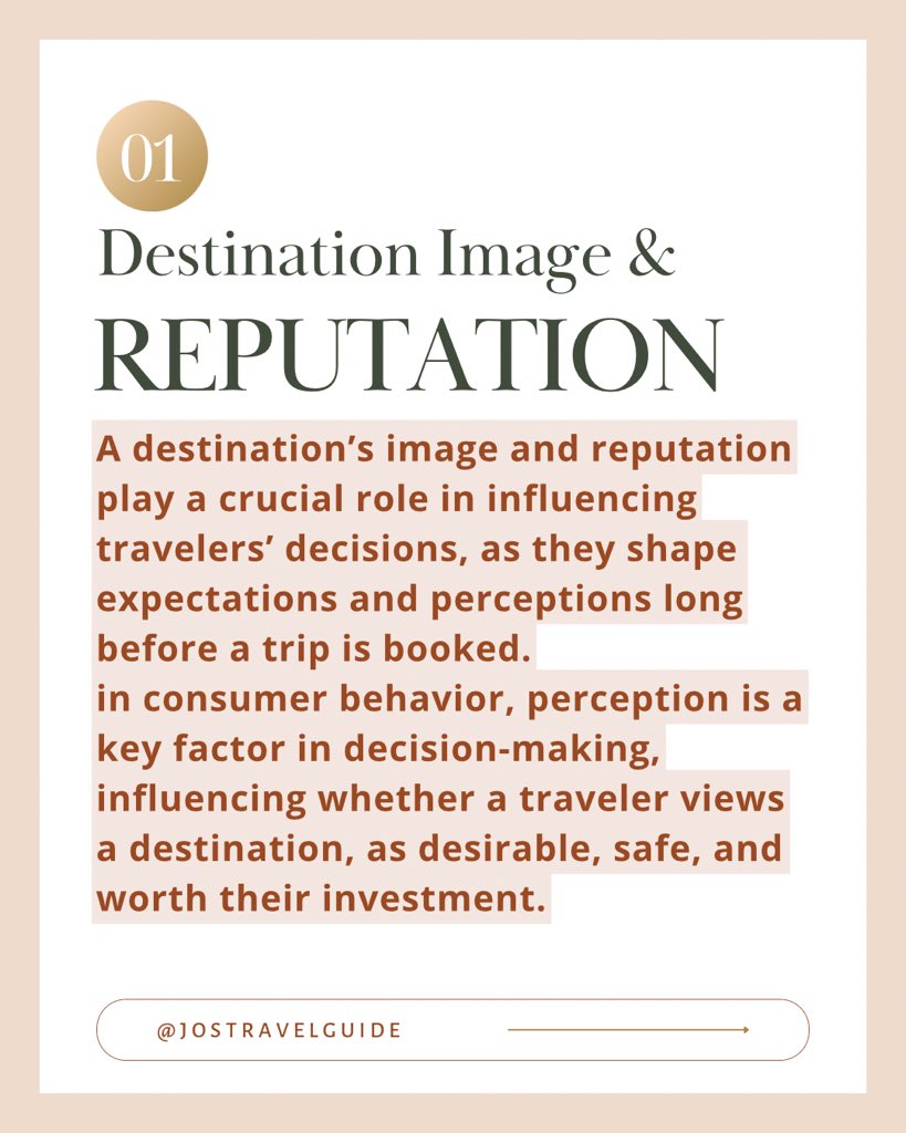 freezle_'s tweet photo. The Power of Perception in shaping travelers decisions & Destination Choice.
#JosTravelGuide https://t.co/roRKKHEqdk