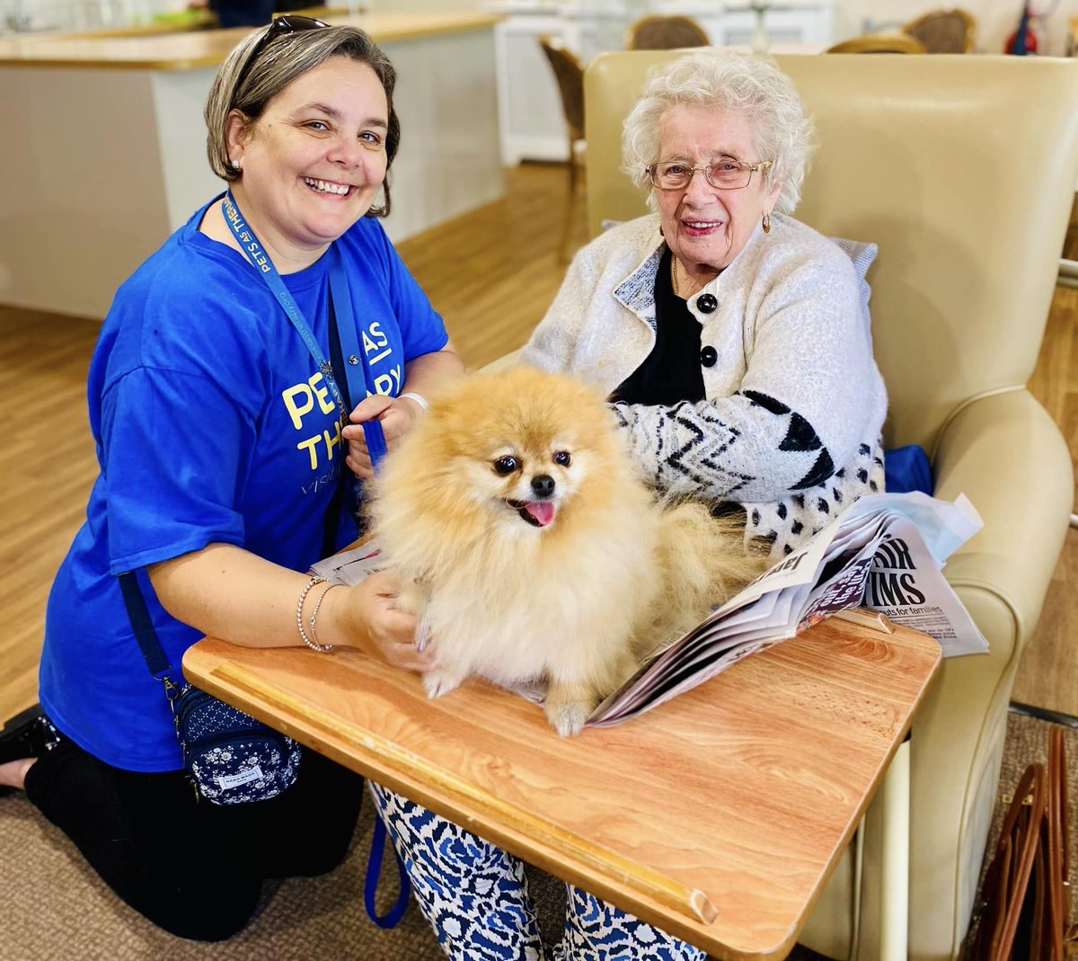 Happy National Make a Friend Day! 🐾

There’s no better friend than a loyal pet, and our wonderful Pets As Therapy volunteers and their furry companions bring friendship and joy to people in schools, hospitals and care homes every day 💛