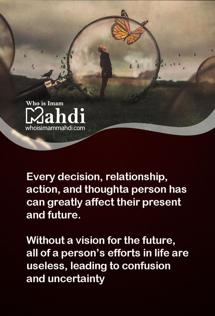 YaFatima16's tweet photo. Depression is the result of losing hope for the future.
Hope and love for the future are the source of human energy in life. 
A bright future that will be realized with the advent of #ThePromisedSaviour(ImamMahdi). 
#ThoughtsTuesday https://t.co/U9UF7CvGR8