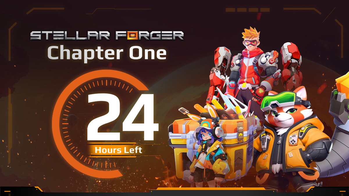 🚨 24H Countdown to Stellar Forger: Chapter One! 🚨

🚀 Launching tomorrow at 11 AM UTC | Feb 12, 2025! 🌌

⚔️ Are you ready to forge your legacy? Gear up, sharpen your skills, and step into battle for your chance to claim 50M $MEDAL tokens + $20K in $A8 rewards!