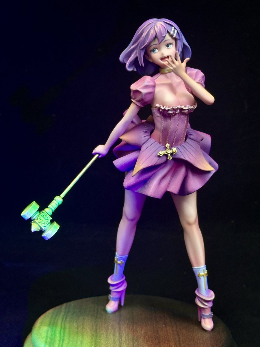 Magical Girl Magical Magiko
（左手工房）

Sculpted by Lilim111
Painted by AZ奪心模
Scale: 1/12