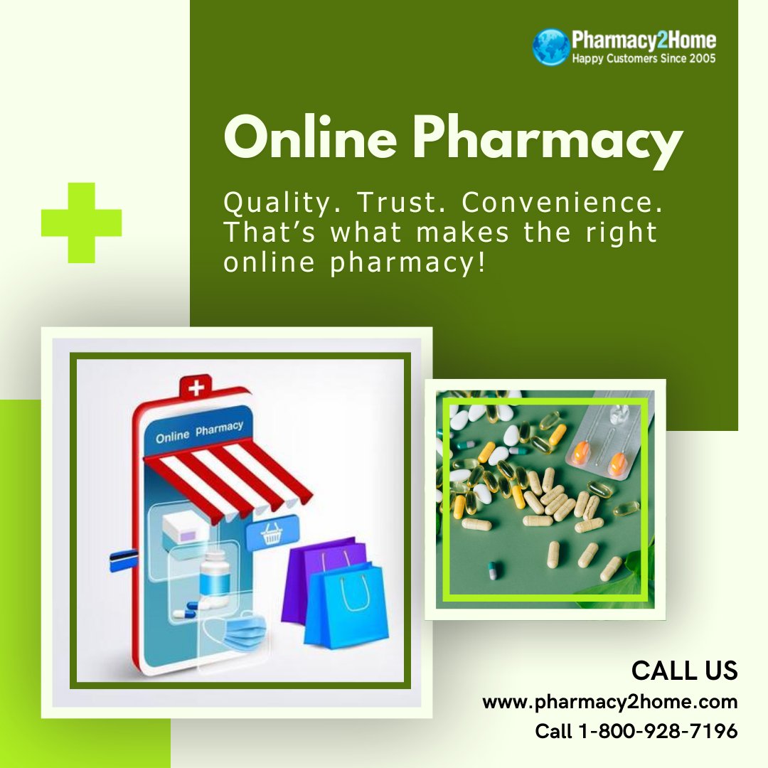 🚑 Your health deserves the best! When choosing an online pharmacy, look for quality, reliability, and expert support. Pharmacy2Home checks all the boxes! 🏥

pharmacy2home.com

#TrustedPharmacy #OnlinePharmacy #HealthMadeEasy #Pharmacy2Home #SafeMeds #ReliableCare