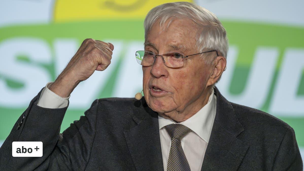 AargauerZeitung (@aargauerzeitung) on Twitter photo Christoph Blocher überrascht mit einem neuen Plan für die Bundesratswahl – das hat er vor aargauerzeitung.ch/schweiz/altbun… Christoph Blocher überrascht mit einem neuen Plan für die Bundesratswahl – das hat er vor aargauerzeitung.ch/schweiz/altbun…