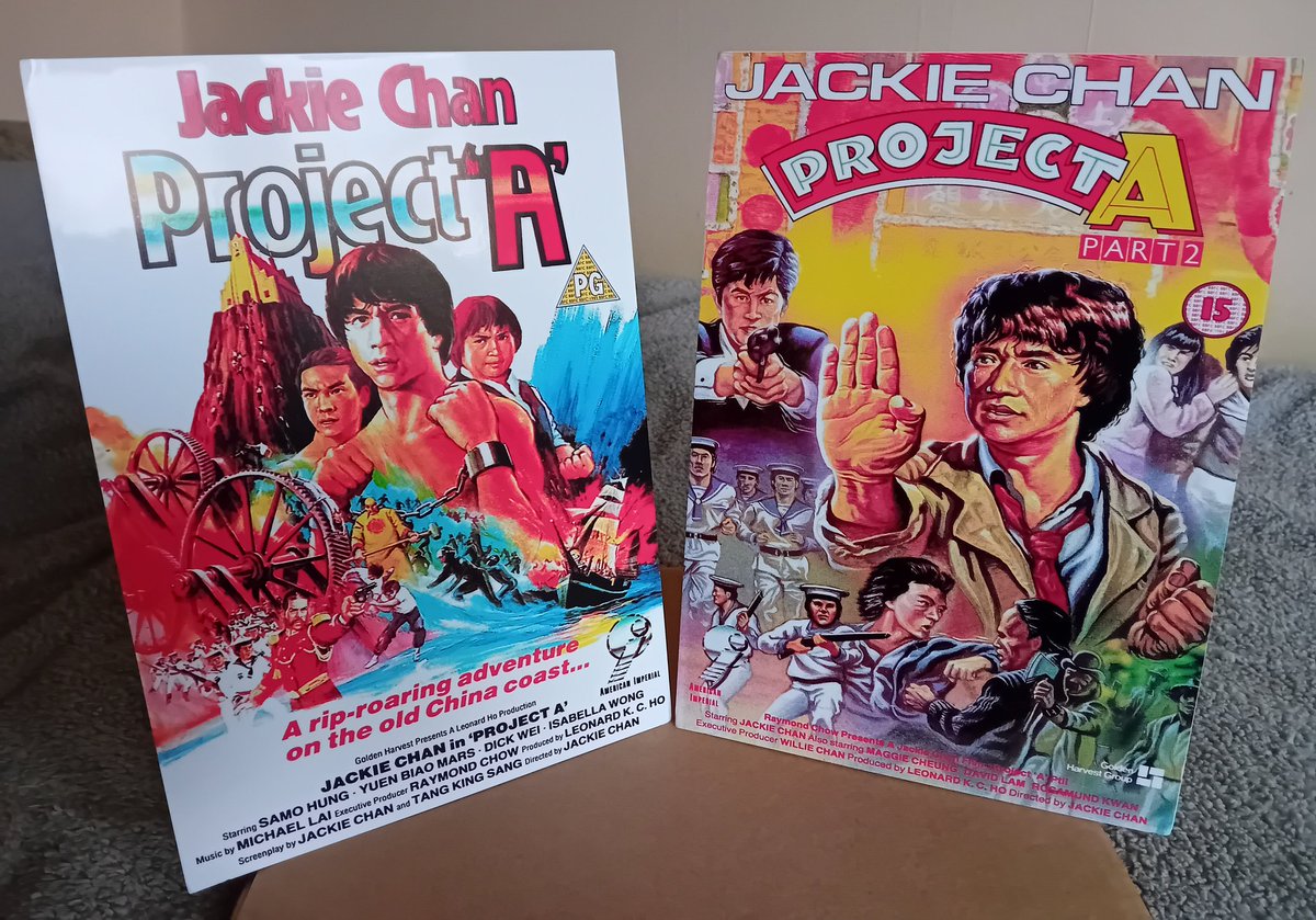KevinChan478's tweet image. Some pick-ups from Ebay member bluemagicbox123. Project A and Project A Part 2 printed DPD VHS standees. 👌
ebay.co.uk/usr/bluemagicb…
#ProjectA #ProjectA2 #VHS #standees #physicalmedia #JackieChan #SammoHung #YuenBiao 📼 📽 🎬