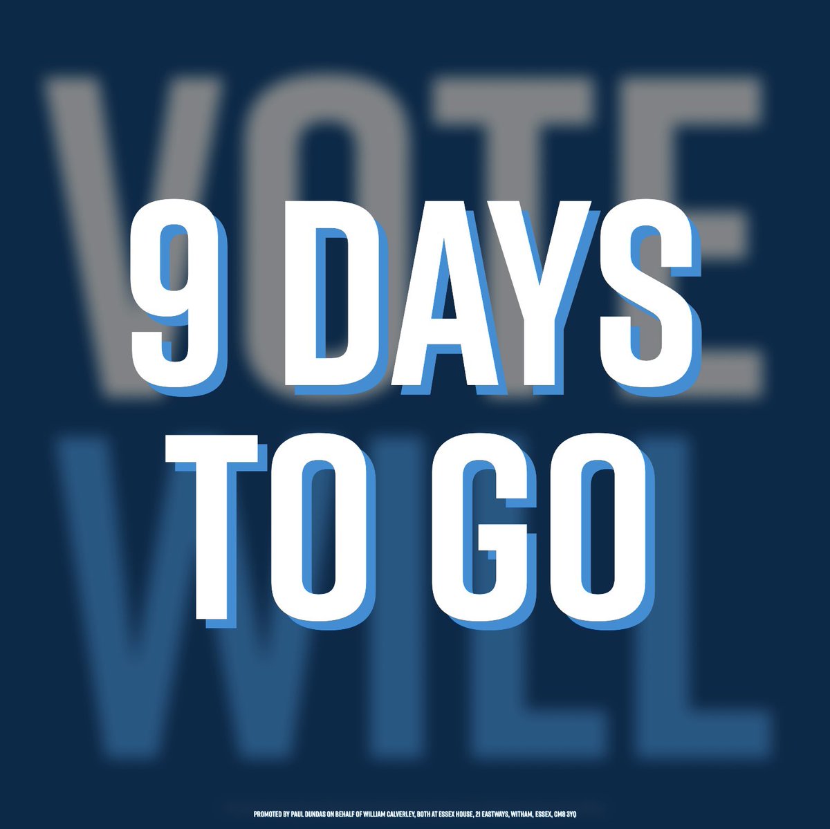 WillCalverleyUK's tweet photo. #VoteWill https://t.co/iT5feFG5tE