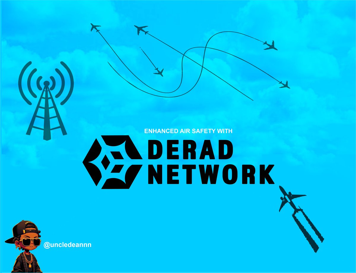 DEAN (@uncledeannn) on Twitter photo In this fast and evolving world of technology era, there’s need for a convergence of web 3 and Aviation safety as it pave the way for new era of secure air travel.
Unveiling Derad Network:
<a href="/deradnet/">Derad Network</a> is Decentralized platform Transforming aviation safety
Join the thread🧵⬇️ In this fast and evolving world of technology era, there’s need for a convergence of web 3 and Aviation safety as it pave the way for new era of secure air travel.
Unveiling Derad Network:
<a href="/deradnet/">Derad Network</a> is Decentralized platform Transforming aviation safety
Join the thread🧵⬇️