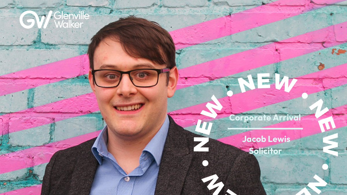 Glenville Walker is thrilled to welcome Jacob Lewis, our newest Corporate Solicitor! Jacob brings a stellar academic background and a proven ability to navigate complex legal challenges. 
👉zurl.co/FxtXW

#Talent #Recruitment #CorporateLaw
