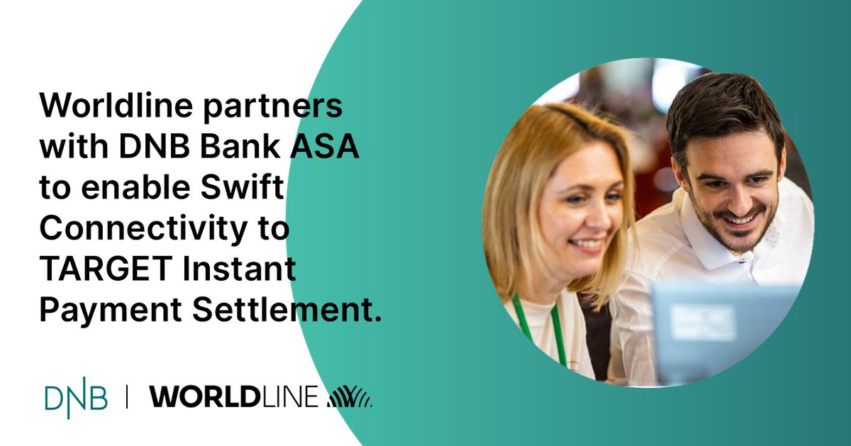 #Worldline is partnering with #DNB Bank ASA in Norway to enhance #InstantPayments services for clients across Europe! Leveraging our Swift Instant Connectivity to TIPS, DNB will provide seamless, real-time payments while boosting efficiency and compliance: bit.ly/4huXQnH