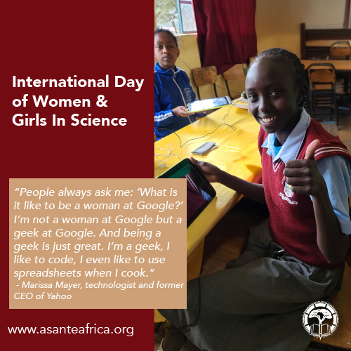 🔬 The future of STEM is female! On #InternationalDayofWomenandGirlsinScience, we celebrate the women leading today &amp; the girls who will be tomorrow’s trailblazers.

Investing in their education unlocks a world of innovation! Learn more: asanteafrica.org/celebrating-wo…

#AAFEmpowersHer