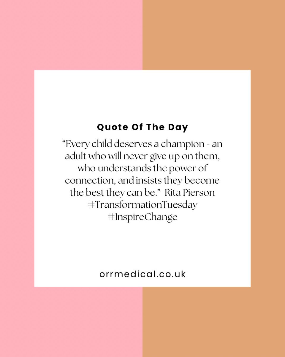 ORRMedical's tweet image. #transformationtuesday #inspirechange