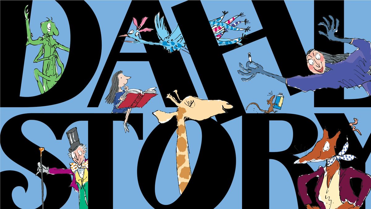 designtaxi's tweet photo. Pentagram gives the Roald Dahl Story Company a fresh look, complete with a mischievous “Fantastic Mr. Font” and a color palette as playful as the stories themselves. #RoaldDahl #PentagramDesign #BrandIdentity #GraphicDesign #Storytelling #Pentagram #Netflix https://t.co/4saTMJnmAq
