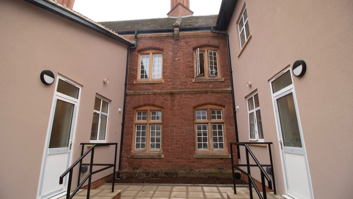 FifieldsExeter's tweet photo. We’re under a month away from the handover of Grendon Almshouses!

#historicbuilding
#Almshouses
#Southwest https://t.co/gqxwLpkFcT