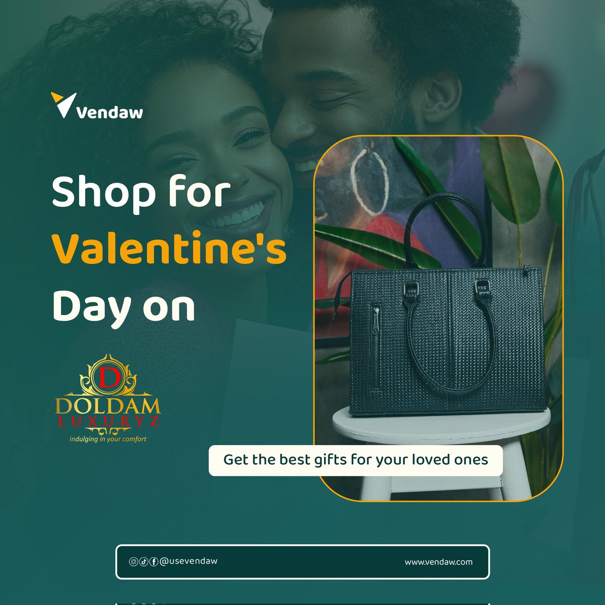 usevendaw's tweet image. Step into love this Valentine’s with Doldam Luxuryz on Vendaw. 💕 Find the perfect gift from their collection of stylish shoes and chic bags that’ll have your loved ones walking on clouds. Shop now for gifts that say, “You deserve the best.” ❤️👜👠

#StepInLove #ChicBags