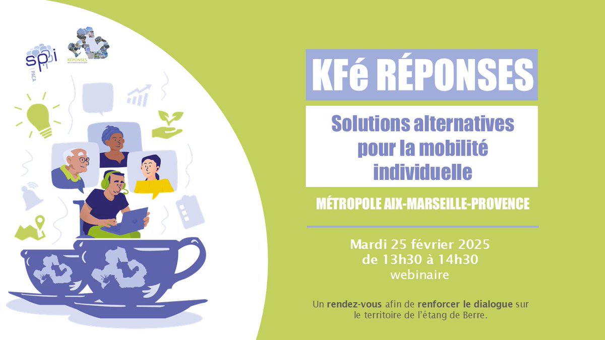 SPPPI PACA (@spppipaca) on Twitter photo #Webinaire KFé #RÉPONSES : Solutions alternatives pour la mobilité individuelle <a href="/AMPMetropole/">Métropole Aix-Marseille-Provence</a>
💻dispositif-reponses.org/dialogue/kfe-r…
<a href="/Vitrolles_13/">Vitrolles</a> <a href="/villeistres/">Ville d'Istres</a> @SaussetlesPins
<a href="/VilleMiramas/">Ville de Miramas</a> <a href="/VilleDeRognac/">Ville de Rognac</a> <a href="/VilleStChamas/">Ville de Saint-Chamas</a> <a href="/FNEPACA/">📦🦋 FNE Provence-Alpes-côte d'Azur</a> <a href="/ARSPaca/">ARS Paca</a> <a href="/UPE13_/">Upe 13</a> @cerege_officiel
<a href="/GMIF13/">Groupement Maritime et Industriel de Fos et Région</a> <a href="/AMPMetropole/">Métropole Aix-Marseille-Provence</a> <a href="/AtmoSud/">AtmoSud</a> #Webinaire KFé #RÉPONSES : Solutions alternatives pour la mobilité individuelle <a href="/AMPMetropole/">Métropole Aix-Marseille-Provence</a>
💻dispositif-reponses.org/dialogue/kfe-r…
<a href="/Vitrolles_13/">Vitrolles</a> <a href="/villeistres/">Ville d'Istres</a> @SaussetlesPins
<a href="/VilleMiramas/">Ville de Miramas</a> <a href="/VilleDeRognac/">Ville de Rognac</a> <a href="/VilleStChamas/">Ville de Saint-Chamas</a> <a href="/FNEPACA/">📦🦋 FNE Provence-Alpes-côte d'Azur</a> <a href="/ARSPaca/">ARS Paca</a> <a href="/UPE13_/">Upe 13</a> @cerege_officiel
<a href="/GMIF13/">Groupement Maritime et Industriel de Fos et Région</a> <a href="/AMPMetropole/">Métropole Aix-Marseille-Provence</a> <a href="/AtmoSud/">AtmoSud</a>