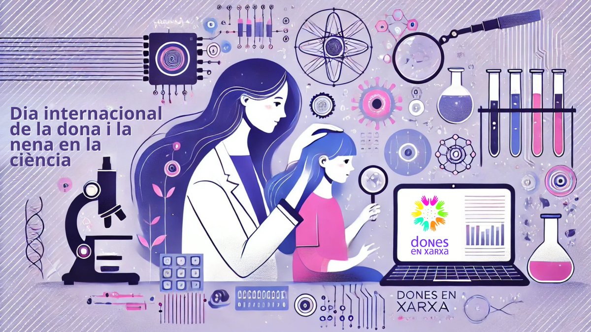 🌍El 40,9% del personal investigador a Espanya són dones, però només 1 de cada 4 ocupa càrrecs de responsabilitat (Informe Mujeres e Innovación 2024)
Aquest #11F visibilitzem referents en la ciència i les TIC perquè les nenes puguin somiar sense límits🔬✨
#DonaCiència #Igualtat