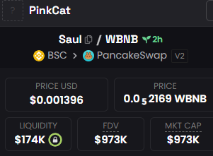 Giyuct's tweet photo. first migrated token on pink meme?

if this real, this deserve higher

$saul -- BNB

973k

0x8b56e20317b62bc11f61b3e13e370835a025f3fc https://t.co/QaSjtPjmyM