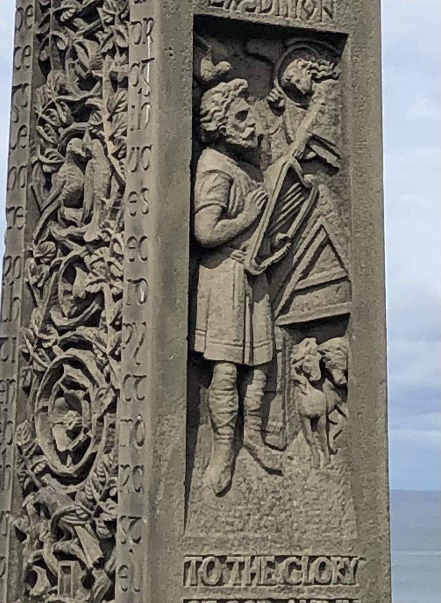 EmmaHarding01's tweet photo. Feb 11 is the Feast of #Caedmon of Whitby, 7th century cowherd who became England’s first named poet. 

but the cows as before 
were calm, and nothing was burning, 
            nothing but I, as that hand of fire 
touched my lips &amp; scorched my tongue 

Caedmon by Denise #Levertov https://t.co/NTfmUvYPYy