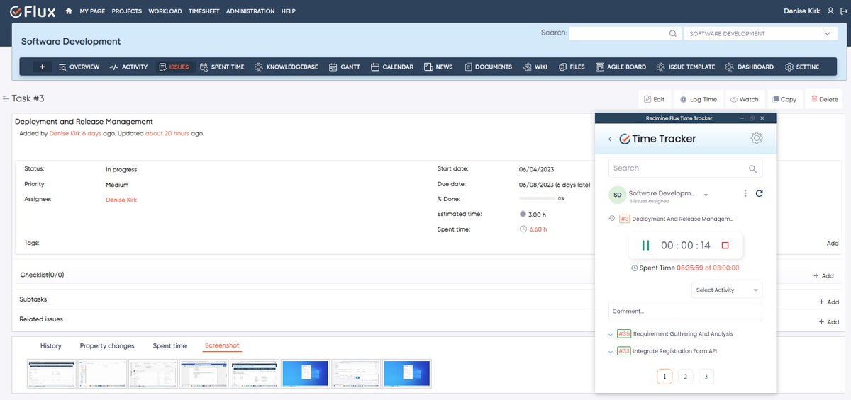 Redmine_flux's tweet image. ⏳ Boost productivity with the Redmineflux Time Tracker! 🚀 Track time, monitor tasks, and stay on top of projects effortlessly. ✅

Try it now! 👉 redmineflux.com/product/redmin…

#TimeTracking #Redmineflux #Productivity #ProjectManagement #WorkSmarter