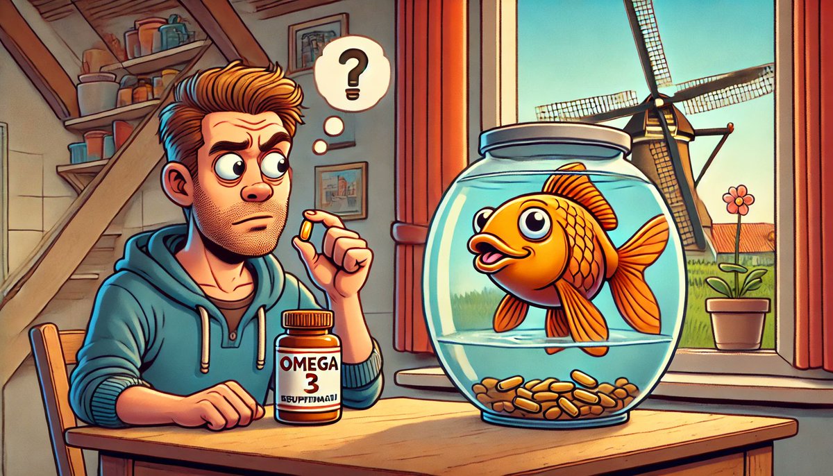 wapwinkel's tweet photo. Waarom jij vandaag nog Omega-3 moet kopen (en waarom je goudvissen jaloers zullen zijn) https://t.co/jZwBeTACWM https://t.co/siEjSG2vXj