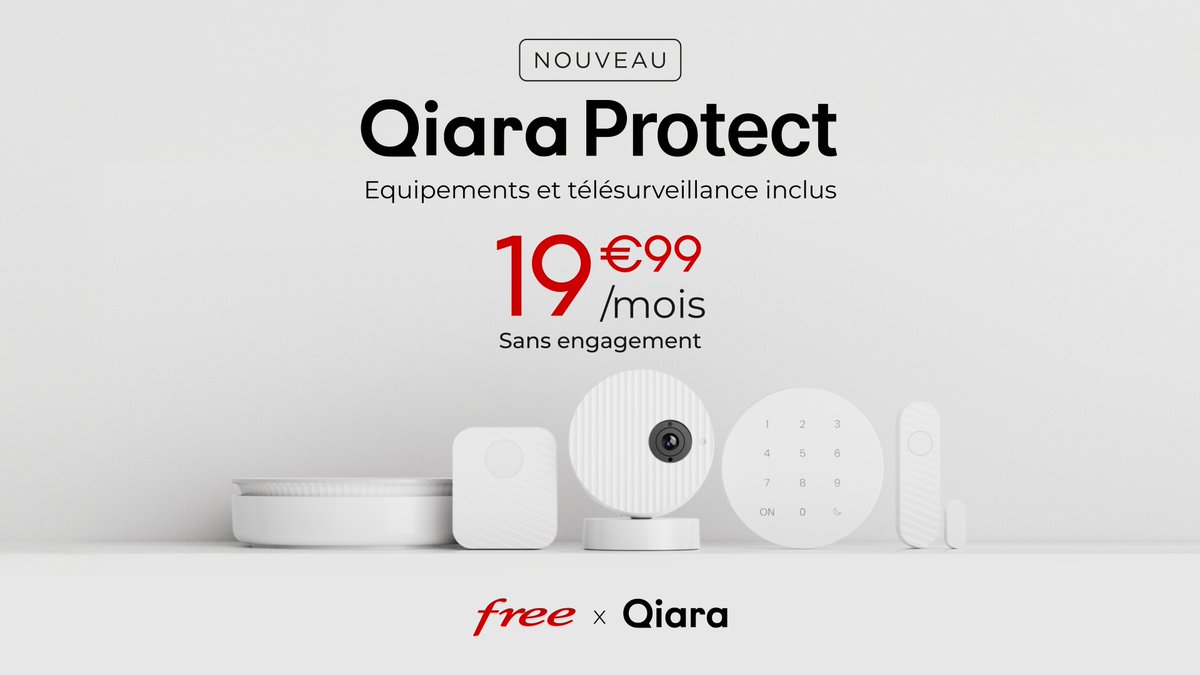 Une super offre vient d’être repérée 👀

Avec Qiara Protect, bénéficiez d’une protection complète de votre domicile pour seulement 19,99€/mois tout compris : télésurveillance et mise à disposition du matériel inclus, sans engagement.

Et en exclusivité : les abonnés Freebox