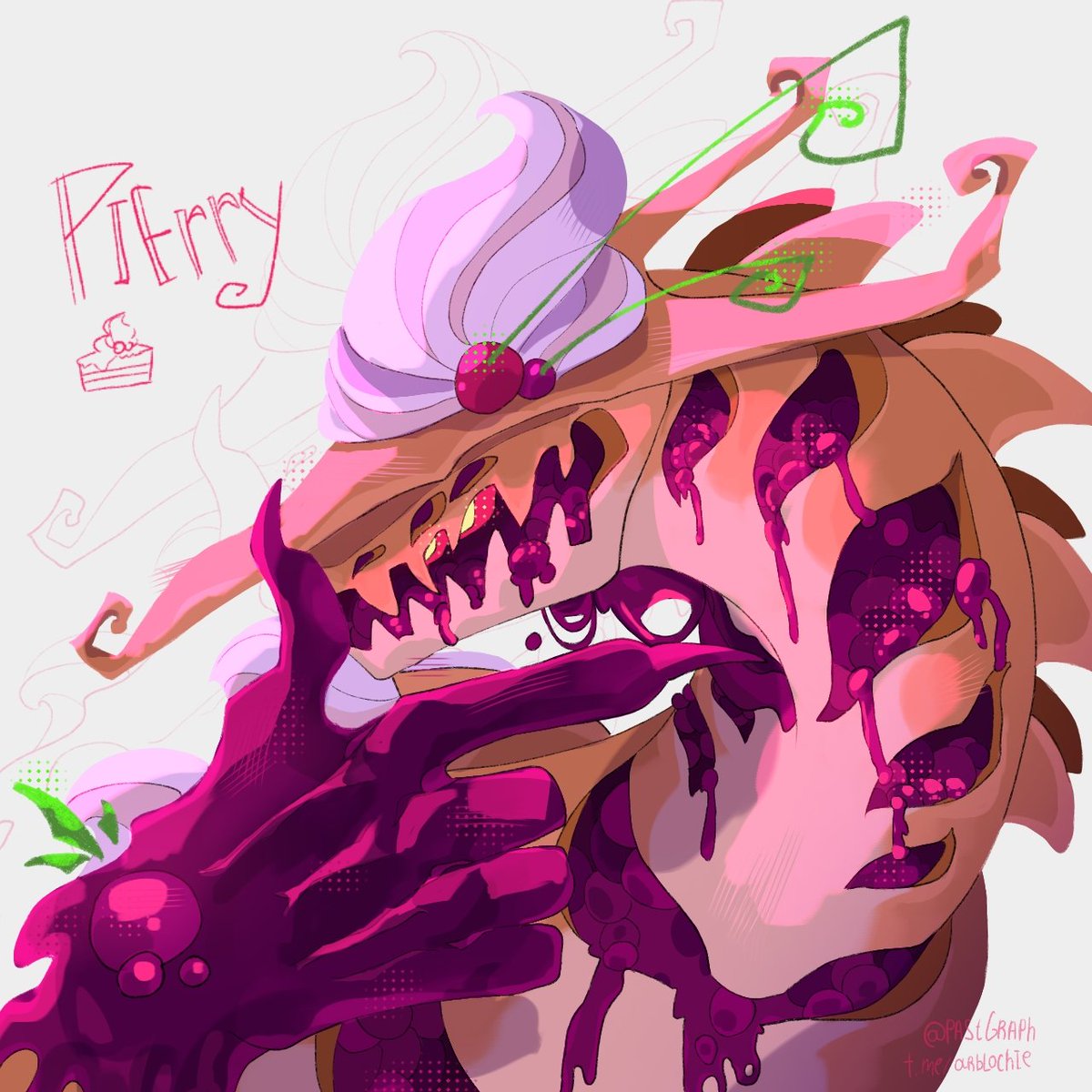 pastGraph's tweet image. I started playing the game Creatures of Sonaria a long time ago, and recently received this creature. I love this pie
#CoS
#CreaturesOfSonaria 
#Pierry