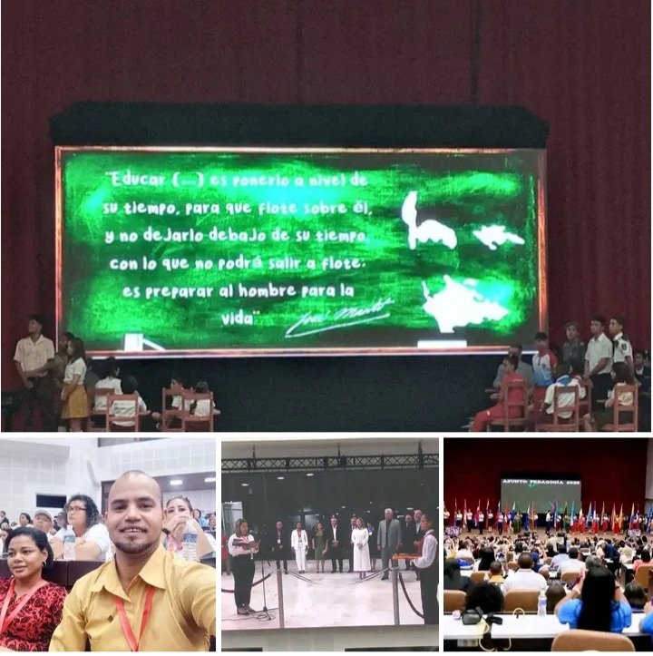 Por la Unidad de los Educadores Cubanos #CongresoInternacionalPedagogía2025 <a href="/DmeCotorro25/">Dirección General de Educación Cotorro</a>