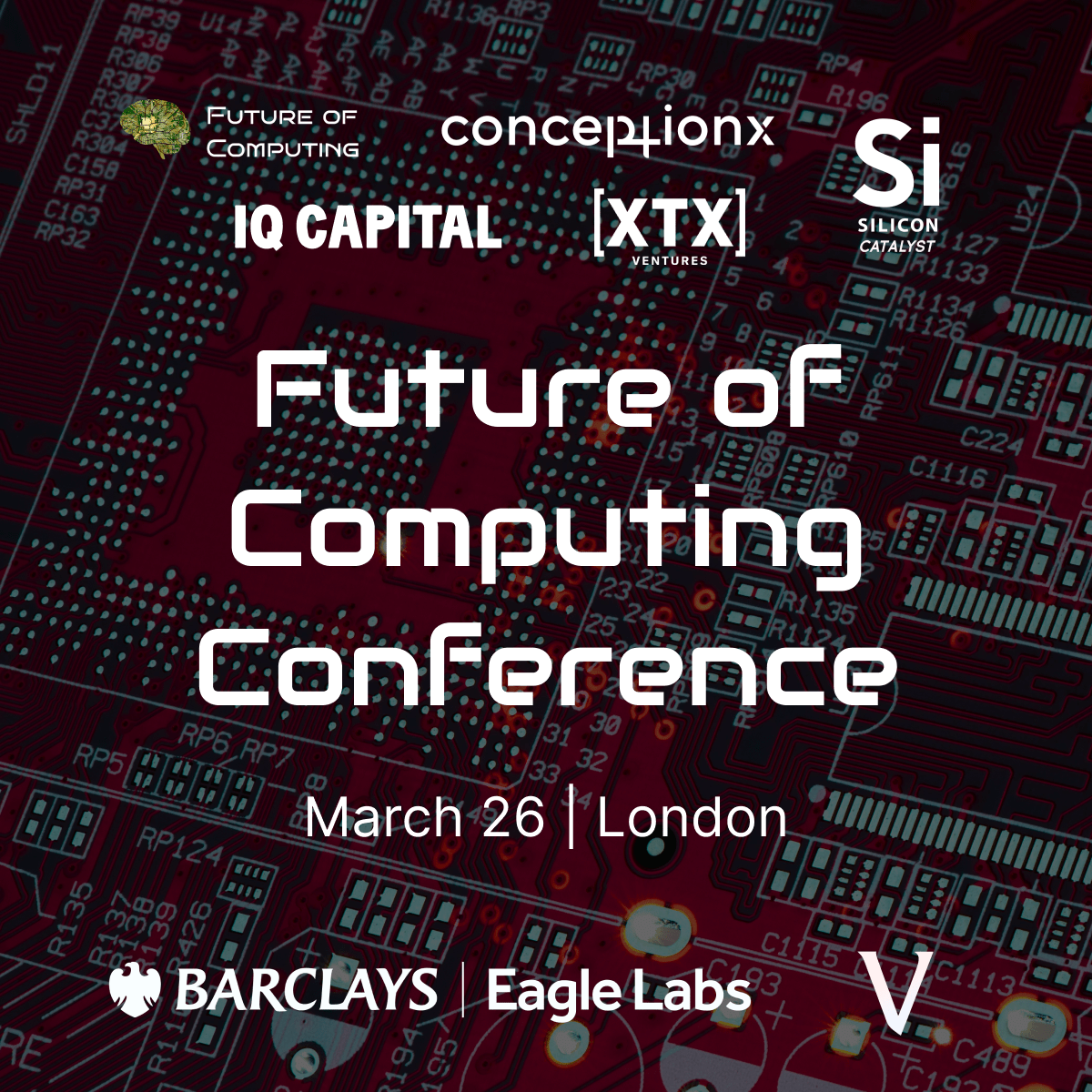 Benjamin Wolba (@benjaminwolba) on Twitter photo Announcing the <a href="/futureofcompute/">Future of Computing</a> Conference 2025 – London edition! 🇬🇧
Join us together with <a href="/conceptionxtech/">Conception X</a>, <a href="/IQ_Capital_Fund/">IQ Capital</a>, Silicon Catalyst, XTX Ventures, <a href="/Barclays/">Barclays Bank</a> Eagle Labs, and <a href="/VaireHQ/">Vaire Computing</a> this March in London for a deep dive into the latest breakthroughs in computing
– Announcing the <a href="/futureofcompute/">Future of Computing</a> Conference 2025 – London edition! 🇬🇧
Join us together with <a href="/conceptionxtech/">Conception X</a>, <a href="/IQ_Capital_Fund/">IQ Capital</a>, Silicon Catalyst, XTX Ventures, <a href="/Barclays/">Barclays Bank</a> Eagle Labs, and <a href="/VaireHQ/">Vaire Computing</a> this March in London for a deep dive into the latest breakthroughs in computing
–