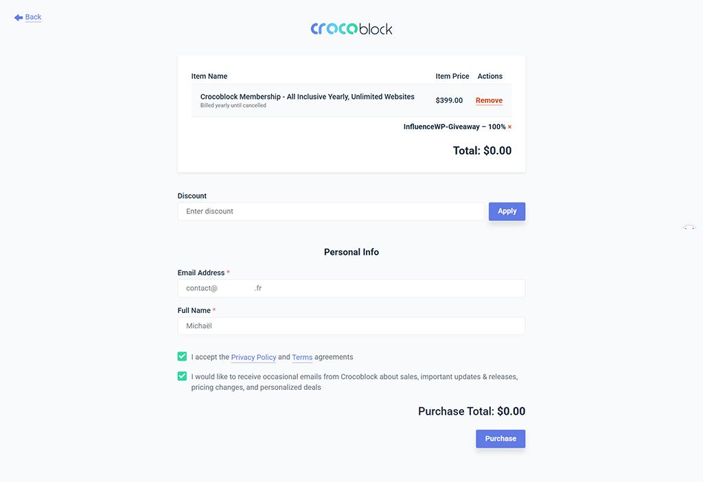 MichaelKihl's tweet image. 3️⃣ Voici la preuve en image 📸 :

Grâce à ce cadeau, je vais pouvoir booster mes projets WordPress avec toute la puissance des #JetPlugins pour #Elementor et Bricks. 🚀