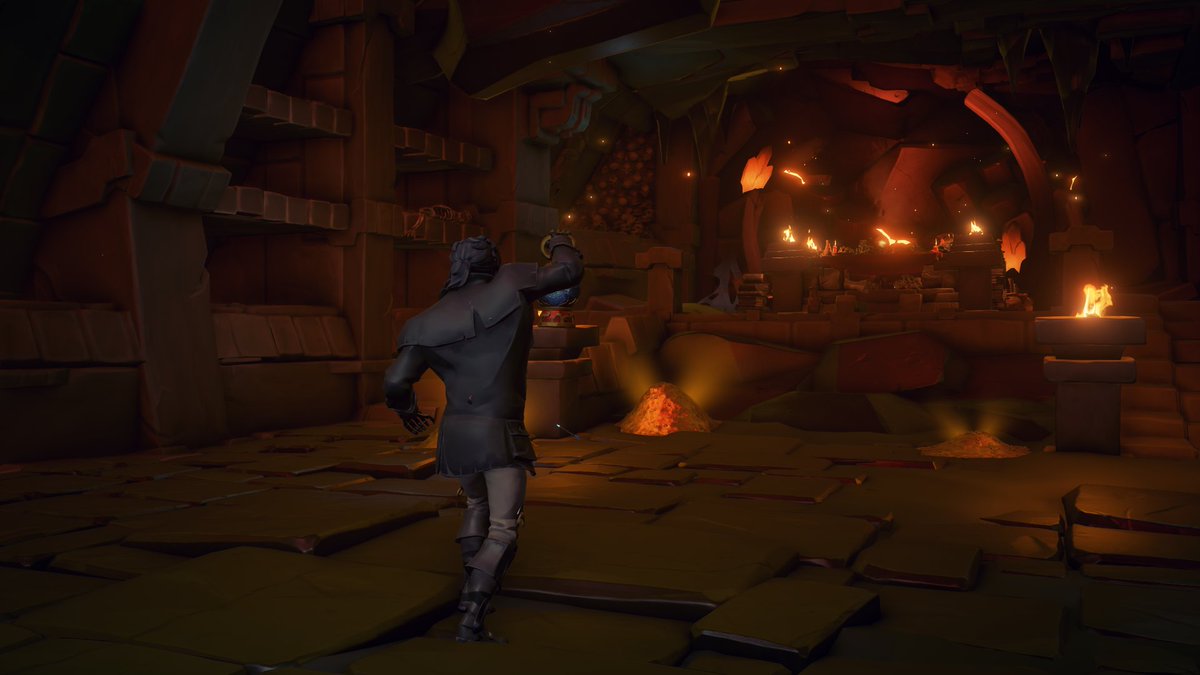It has guided me towards this ancient tomb, where secrets lie buried beneath the earth...

#SeaOfThieves <a href="/SeaOfThieves/">Sea of Thieves</a>