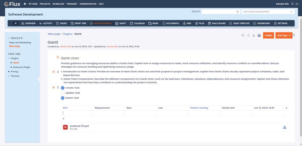 Redmine_flux's tweet image. Unlock seamless knowledge sharing with Redmineflux&apos;s Knowledge Base plugin! 📚✨ Simplify documentation, boost collaboration, and keep key info at your team&apos;s fingertips. 🚀

👉 Explore now: redmineflux.com/product/redmin…

#Redmineflux #KnowledgeBase #ProjectManagement #Teamwork