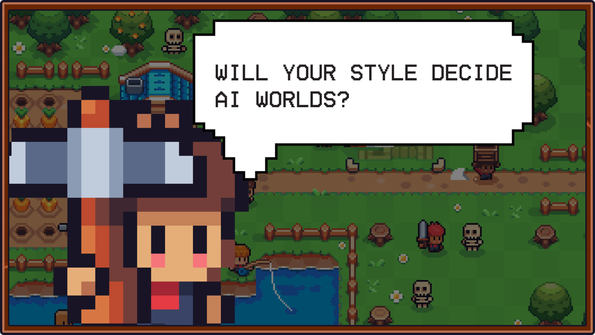 Citizens in AI ​​Worlds are just like your frens!

Some will help, some will betray

AI Worlds will decide your style, or will your style decide AI Worlds?
