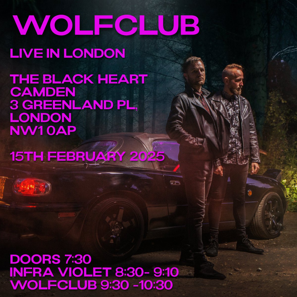 Wolf Club (@wolfclubband) on Twitter photo L O N D O N stage times:
dice.fm/event/92bgk9-w…
<a href="/NewRetroWave/">NewRetroWave</a>
#gigs #newretrowave #synthwave #retrowave #synthfam #retro #retrovibes #retrostyle #retrogaming #80smusic #80s #london #camden #wolfClub #infraviolet L O N D O N stage times:
dice.fm/event/92bgk9-w…
<a href="/NewRetroWave/">NewRetroWave</a>
#gigs #newretrowave #synthwave #retrowave #synthfam #retro #retrovibes #retrostyle #retrogaming #80smusic #80s #london #camden #wolfClub #infraviolet