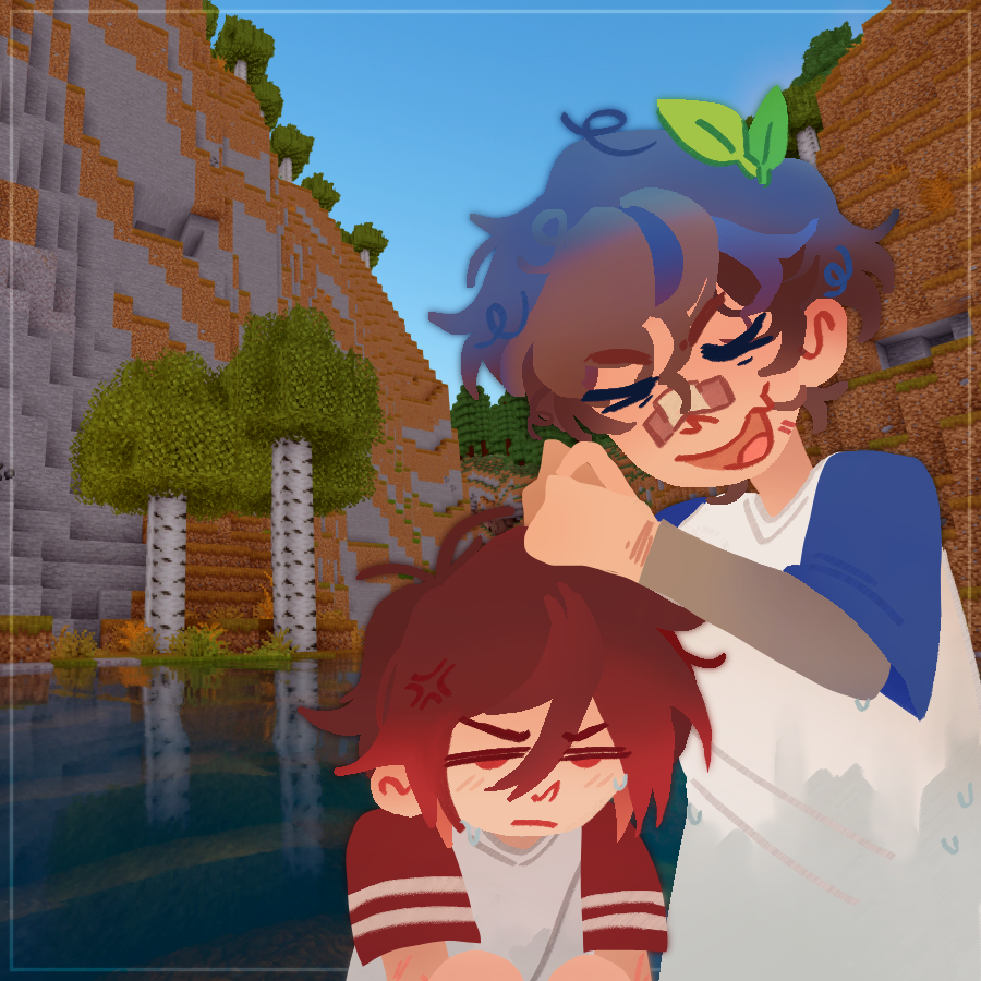 Lineless doodles❤️💙
#kieranddevfanart #kieranddev